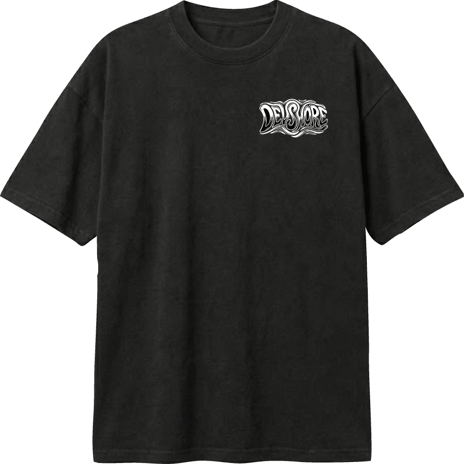 Playera - Skull Waves frente